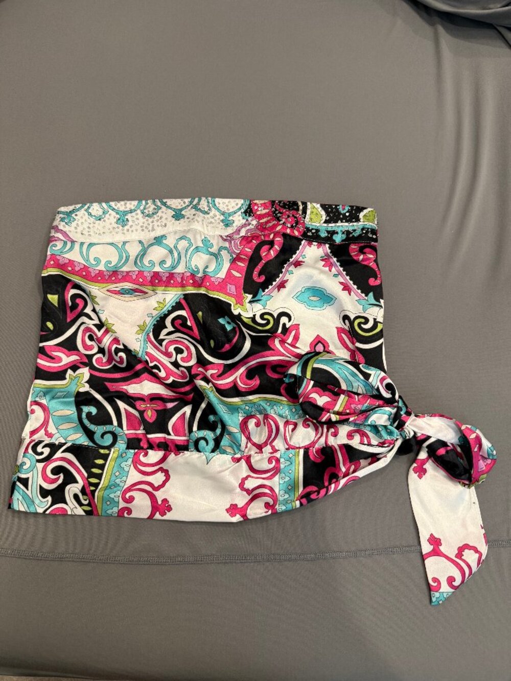 XOXO Pucci-Inspired Tube Top